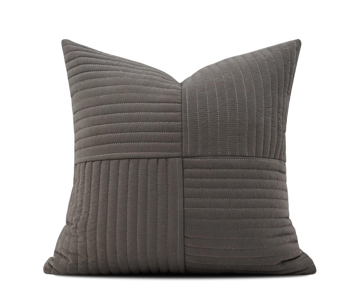 Mocha Tonal Weave Cushion Cover