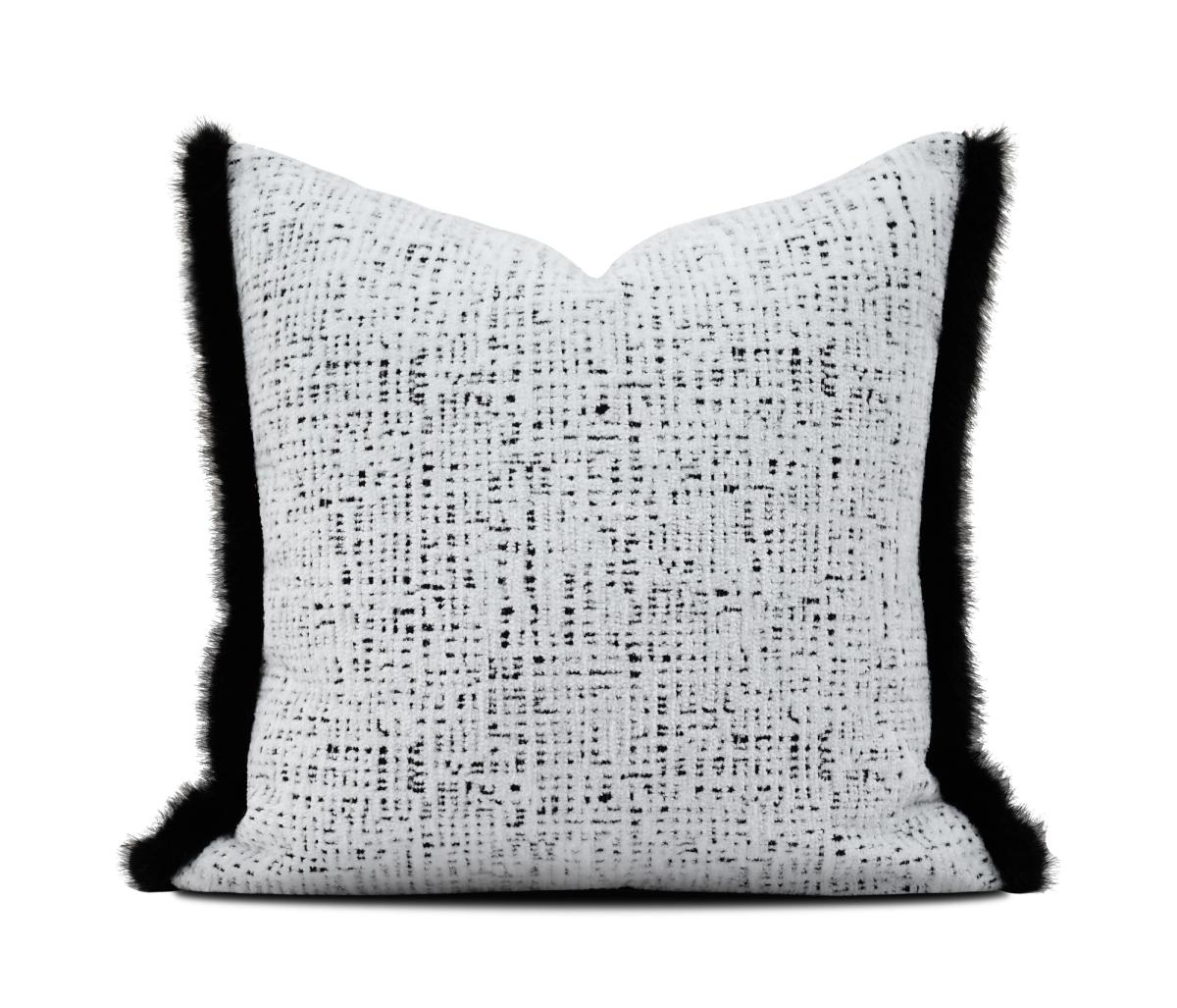 Grey Marled Texture Cushion Cover