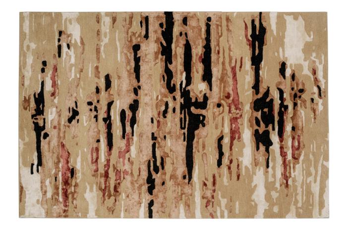 Nexus Hand-Tufted Wool & Viscose Rug — Beige Multi