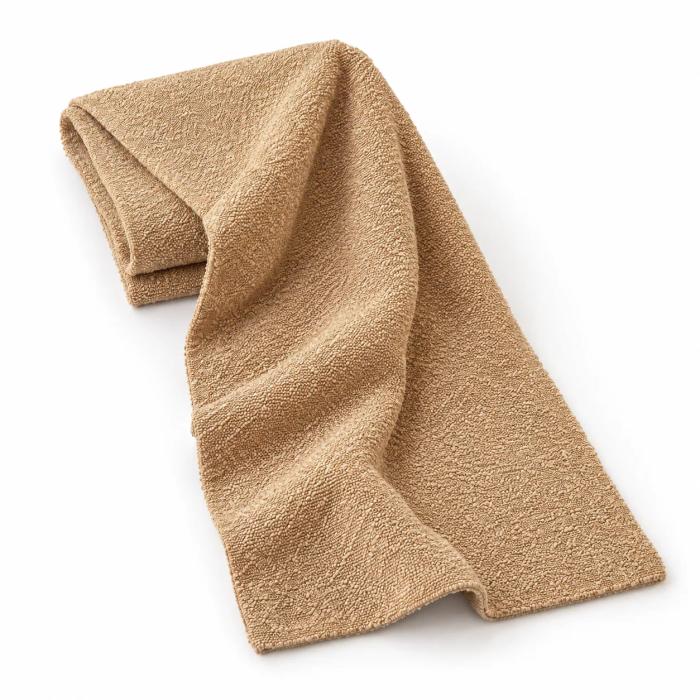 Caramel Bouclé Throw