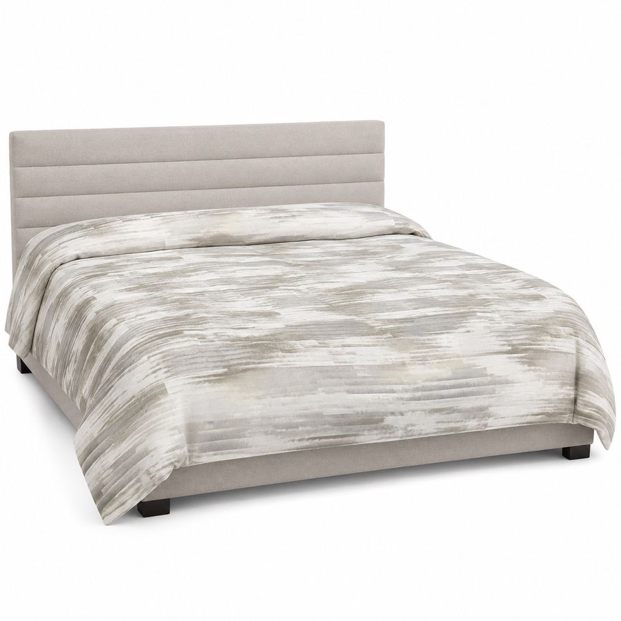 Sand Painterly Brushstroke Duvet Cover Set — King