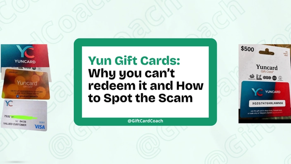 Yuncard Gift Card (Yun Gift Card): Why You Can't Redeem It and How to Spot the Scam