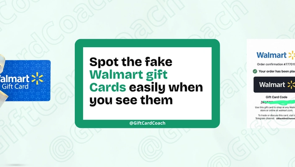 Spotting Fake Walmart Gift Cards in Nigeria. Here Is How to Spot One Before It Costs You.