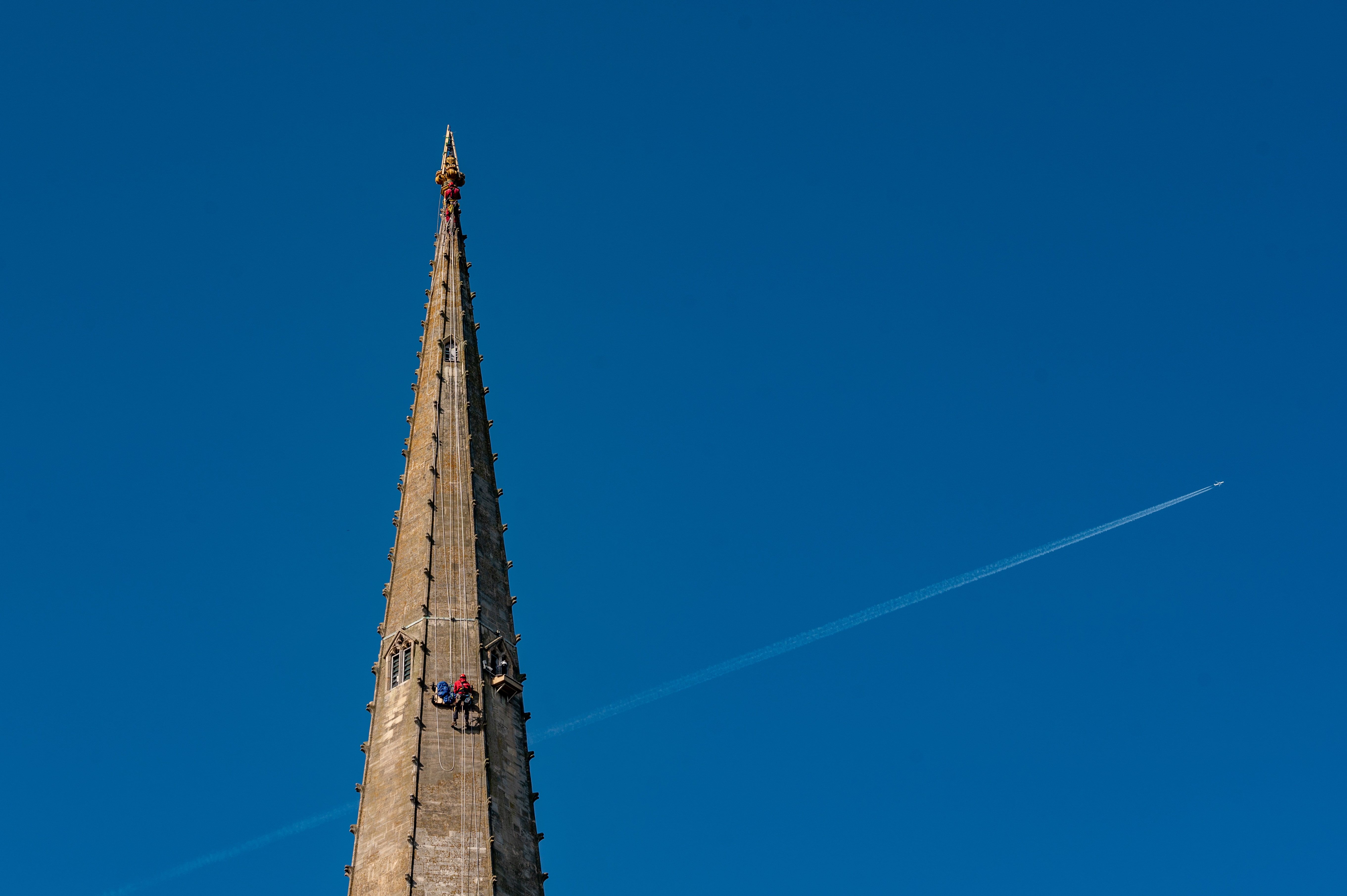 Restoration Work On The Spire | Norwich Cathedral