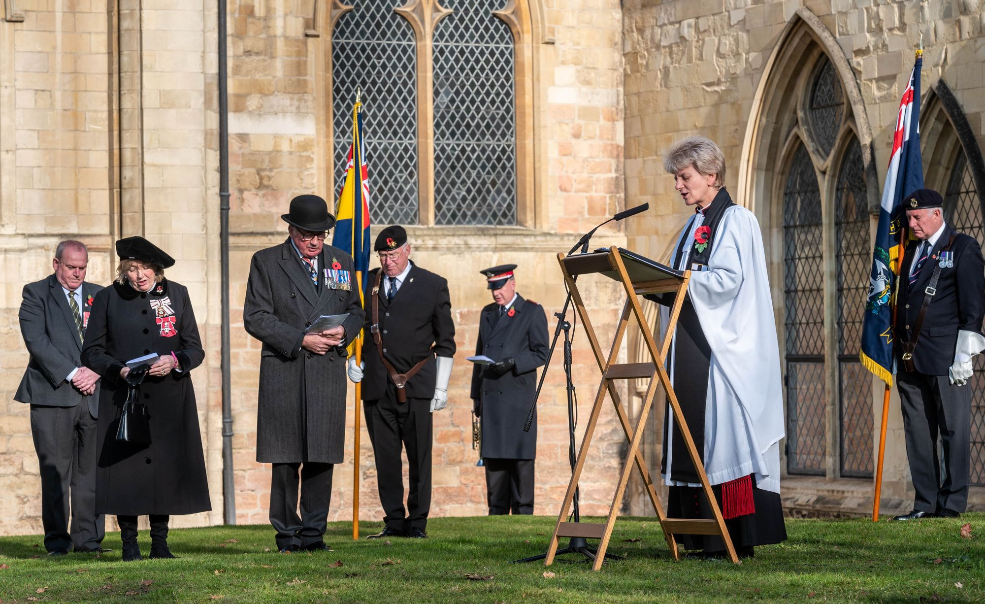 Cathedral receives award from the Royal British Legion Norwich Cathedral