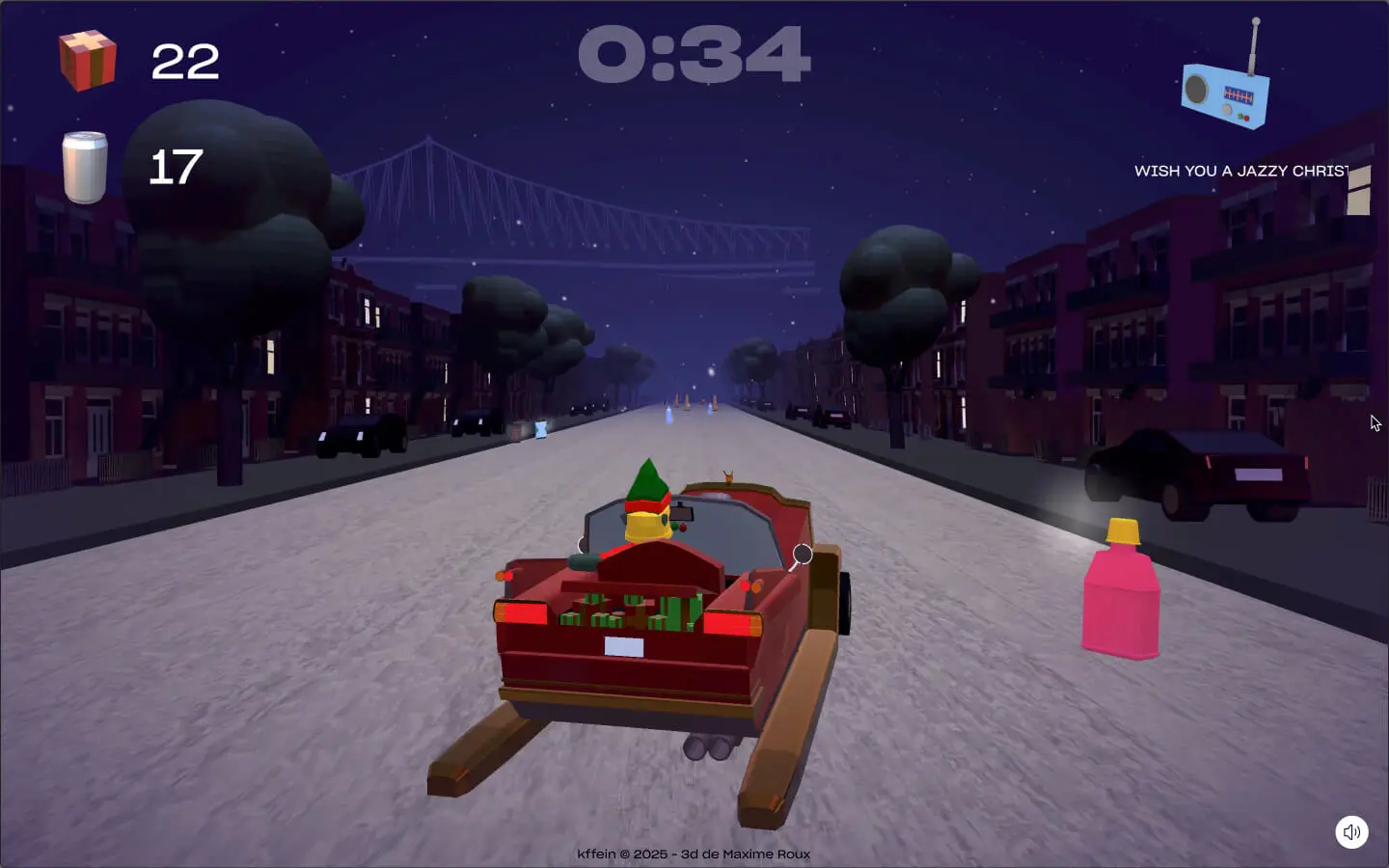 video poster Kffein Xmas Game demo video 2