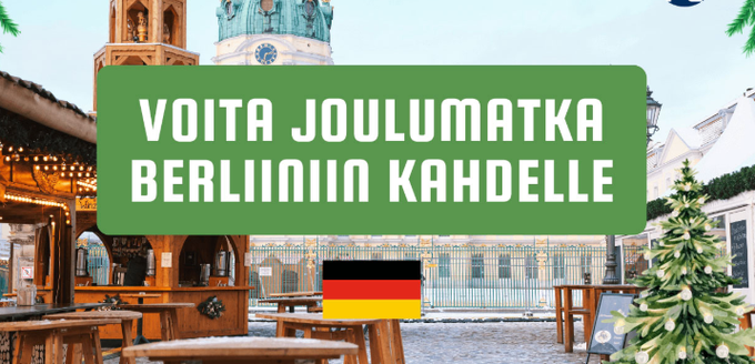 Voita joulumatka kahdelle Berliiniin