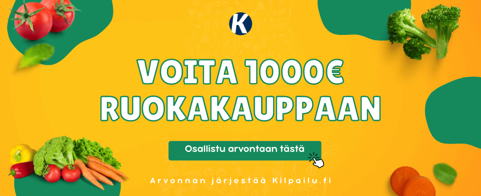 Voita ruokalahjakortti - arvo 1000 euroa