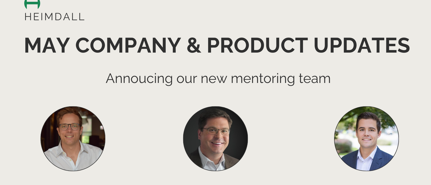 May Product & Company Updates