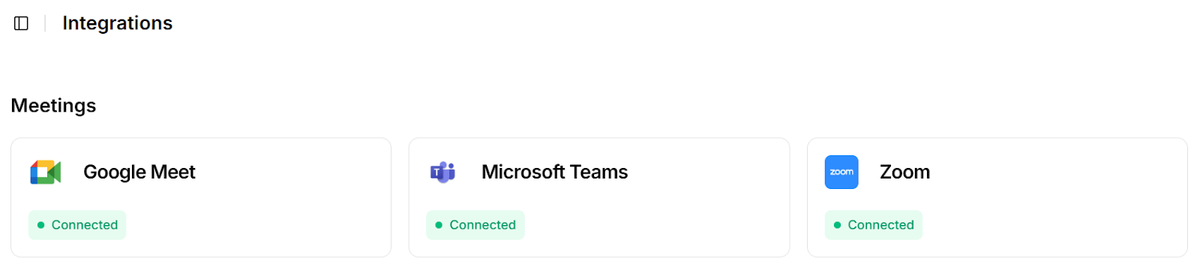 Tactiq Integrations