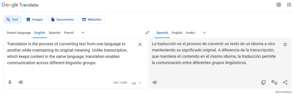 O que é tradução?