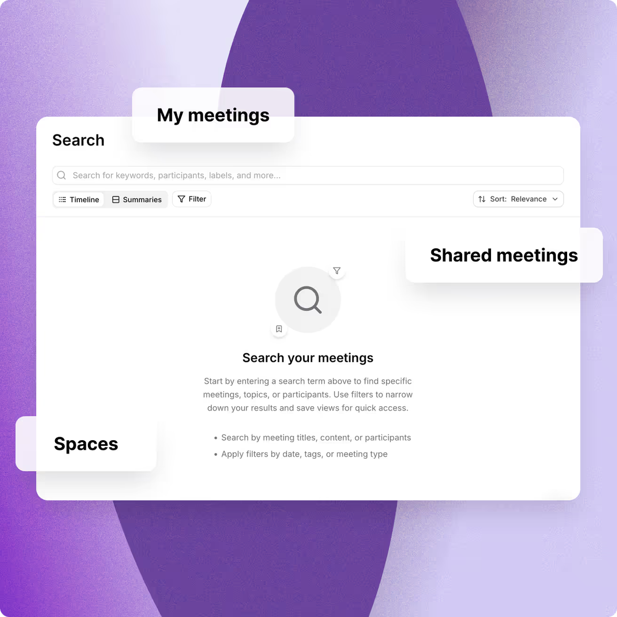 Tactiq’s Global Meeting Search