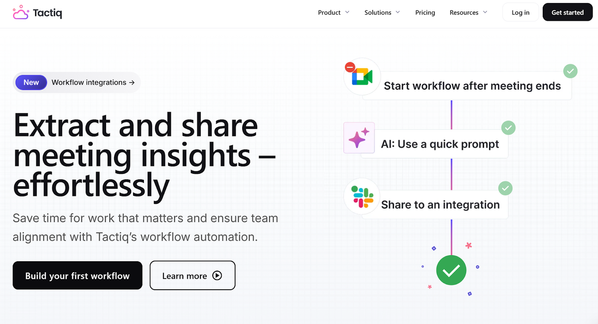 Use Tactiq's AI Features to Boost Productivity