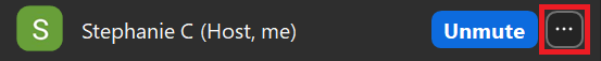 How to Change Zoom Name While in a Meeting