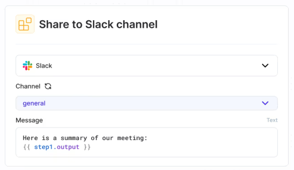 Use Tactiqs AI workflows to export summaries