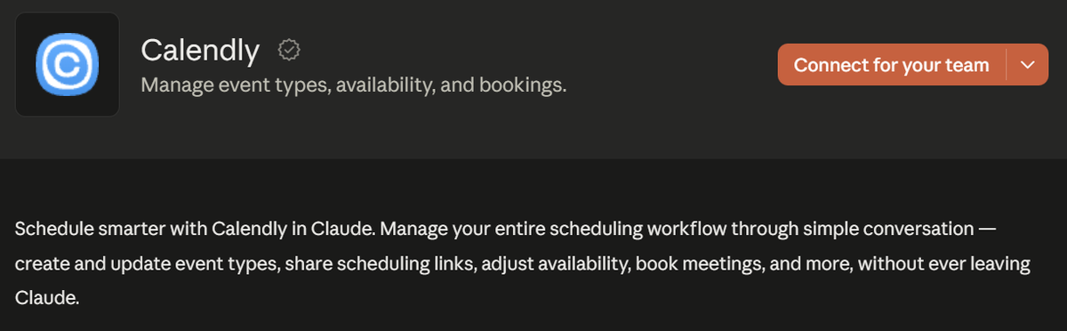 Calendly Connector