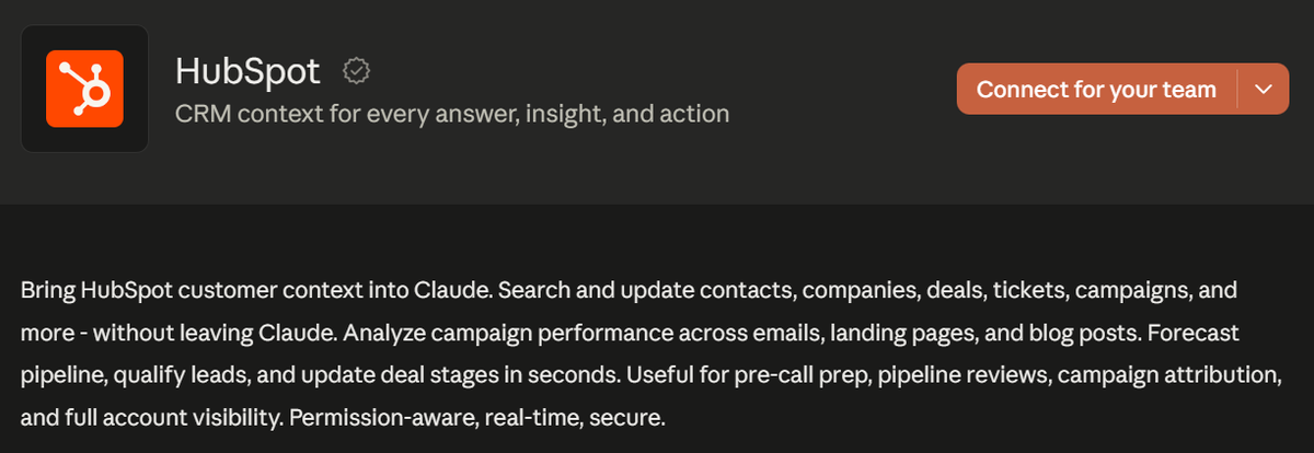 HubSpot Connector