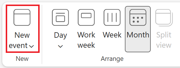 Schedule meetings via Outlook