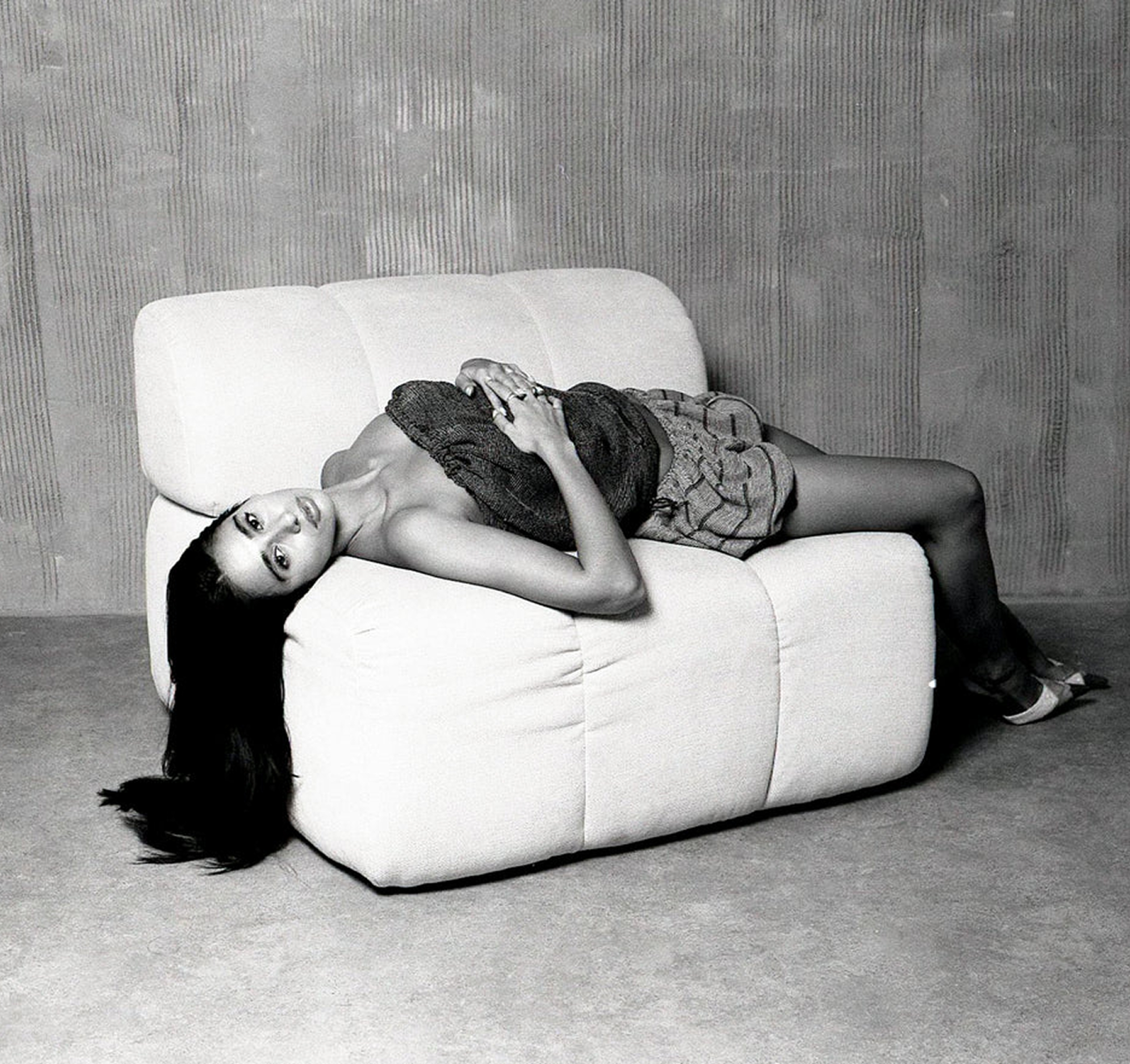 Girl on sofa