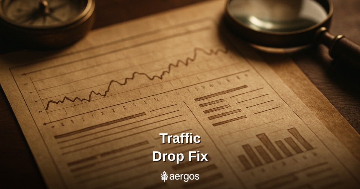 Why Your Blog Traffic Dropped and What to Do About It