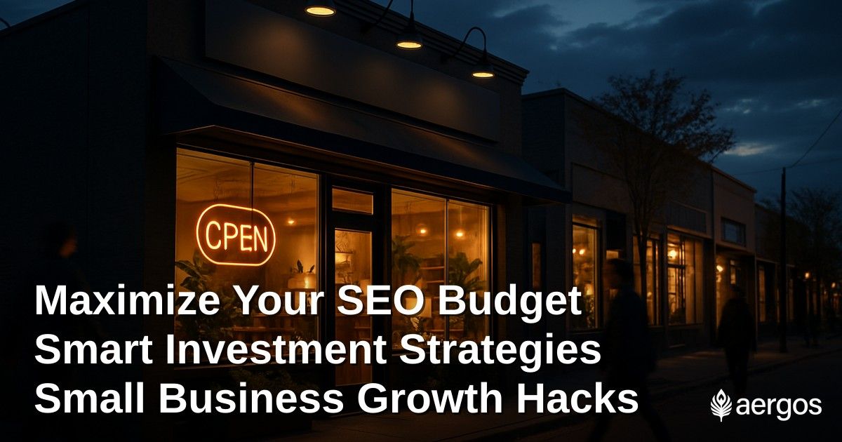 How Much Should a Small Business Spend on SEO?