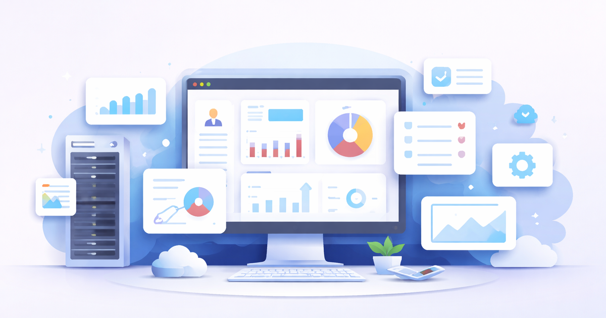 Illustrazione del pannello amministratore