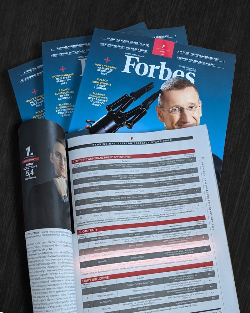 Behired recognized by Forbes as a Top 5 Polish bootstrap startup