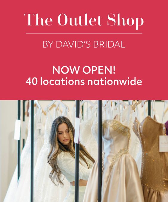 bridesmaid dresses outlet The Shop by David's Bridal wedding bridesmaids