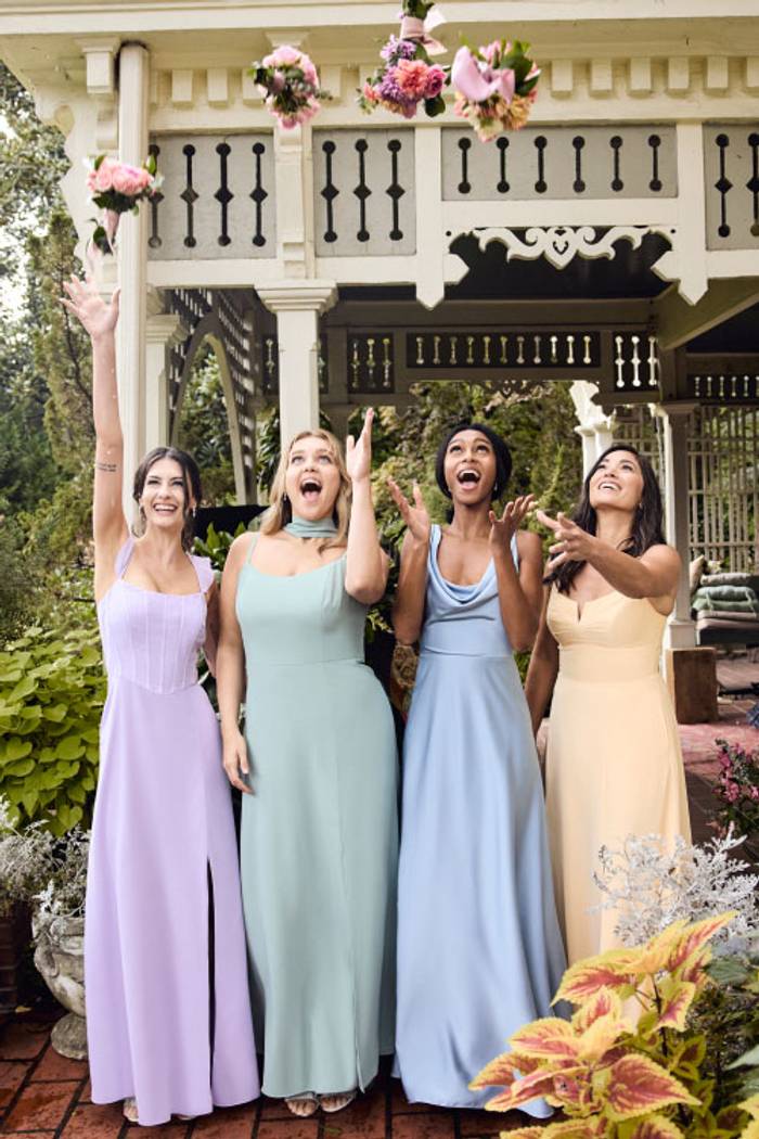david's bridal bridesmaid dresses with sleeves Wedding Dresses, Bridesmaids & Prom Starting at $69.95 16,723 Black Dress With tango outfit Size:2x-5x