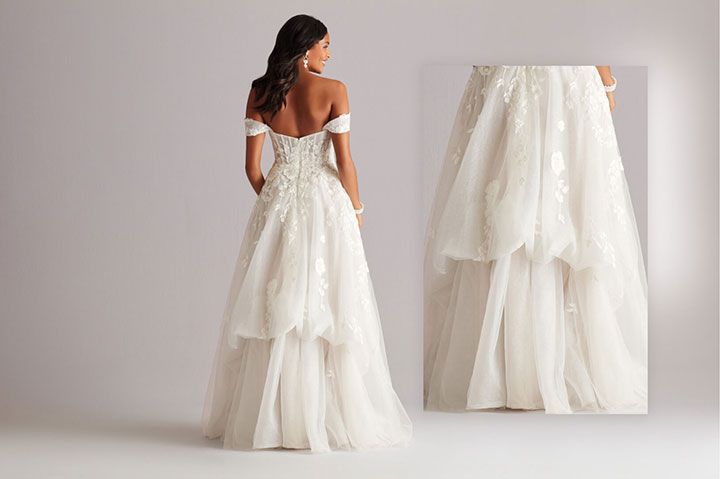 how to bustle a satin wedding dress American Bustle  Wedding dress tailoring  Wedding dress Redesign  Bustles