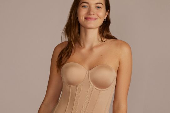 corset undergarment for wedding dress Sweet and simple, a champagne silk bobbinet corset to wear under a wedding gown. The bride's mother is making her gown, which I think is so lovely and meaningful!