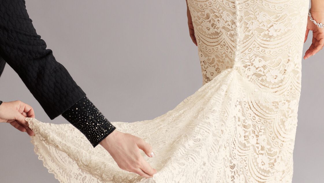 how to bustle a mermaid prom dress Bride's Guide: How To Bustle Your Wedding Dress