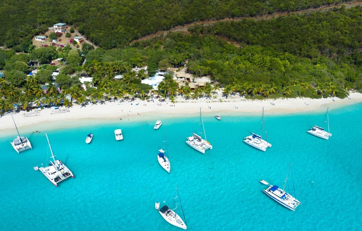 Western BVI to Eastern BVI Yacht Charter Itinerary