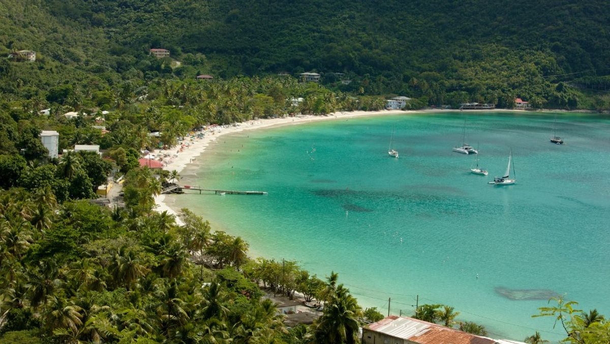 Cane Garden Bay, Tortola, BVI, Caribbean, Beach