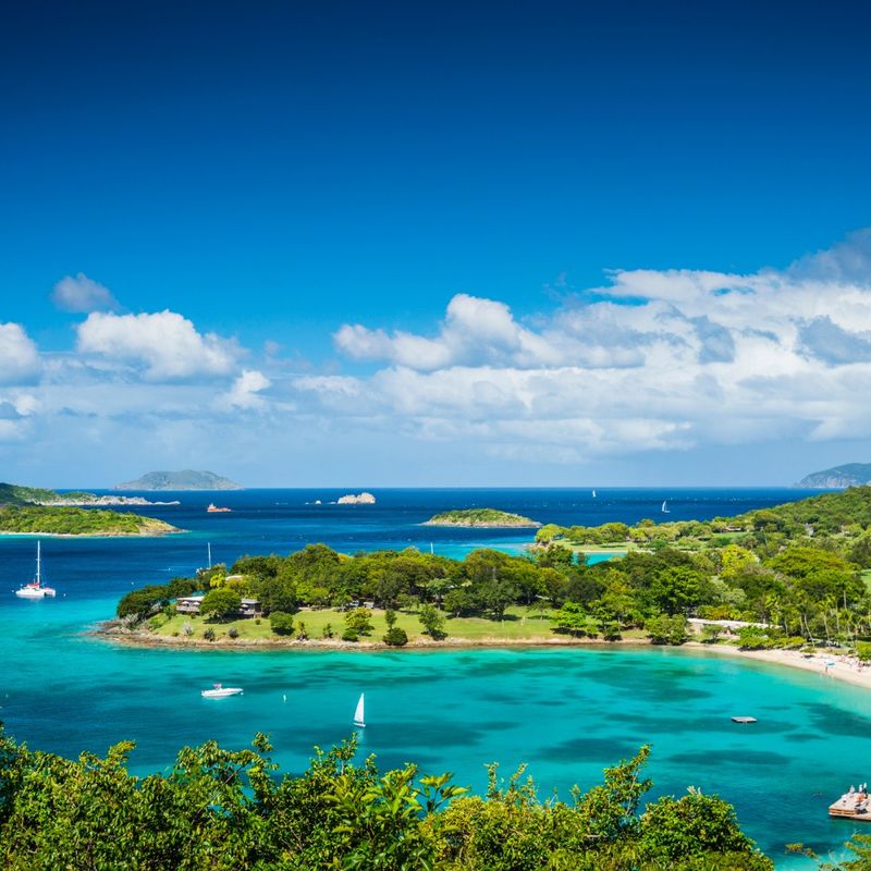 US Virgin Islands to British Virgin Islands Itinerary