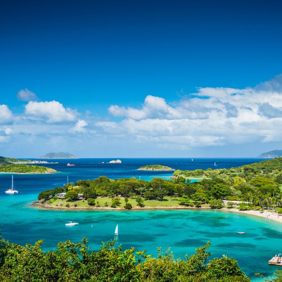 US Virgin Islands to British Virgin Islands Itinerary