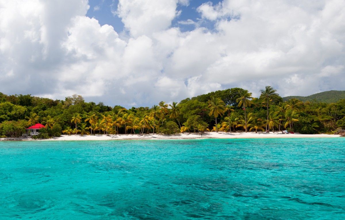 beach cottages at West End, Tortola, British Virgin Islands
