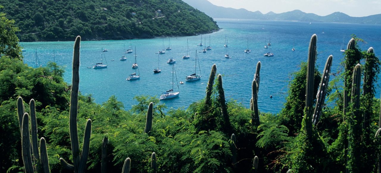 Sailboats in Great Harbour