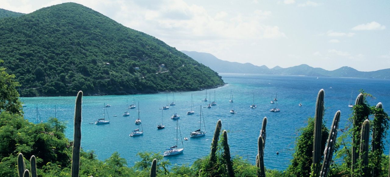 Sailboats in Great Harbour