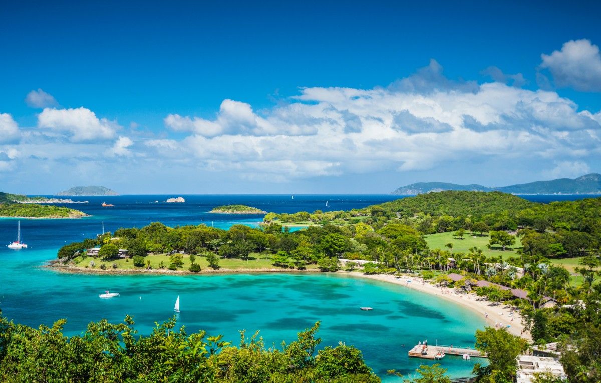 US Virgin Islands to British Virgin Islands Yacht Charter Itinerary