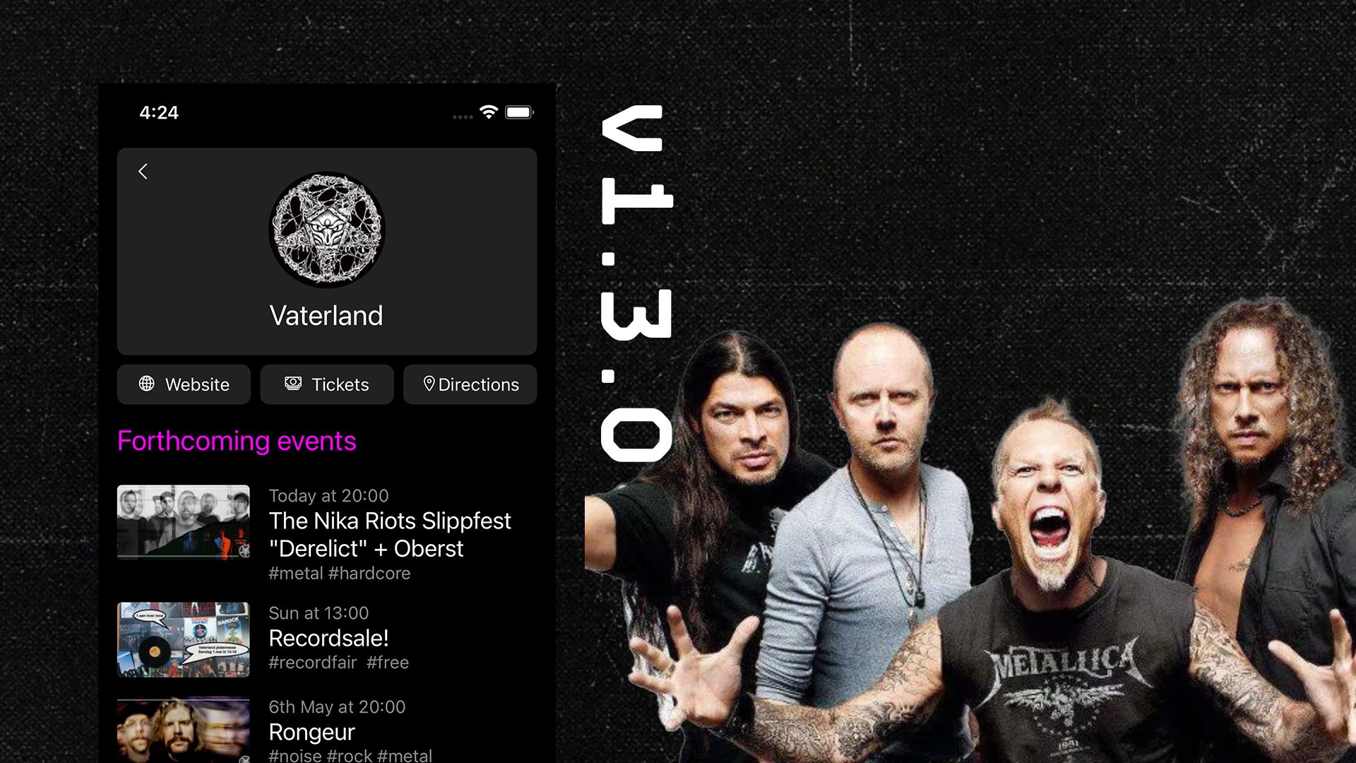 Cover Image for Update: V1.3.0 aka the Metallica edition