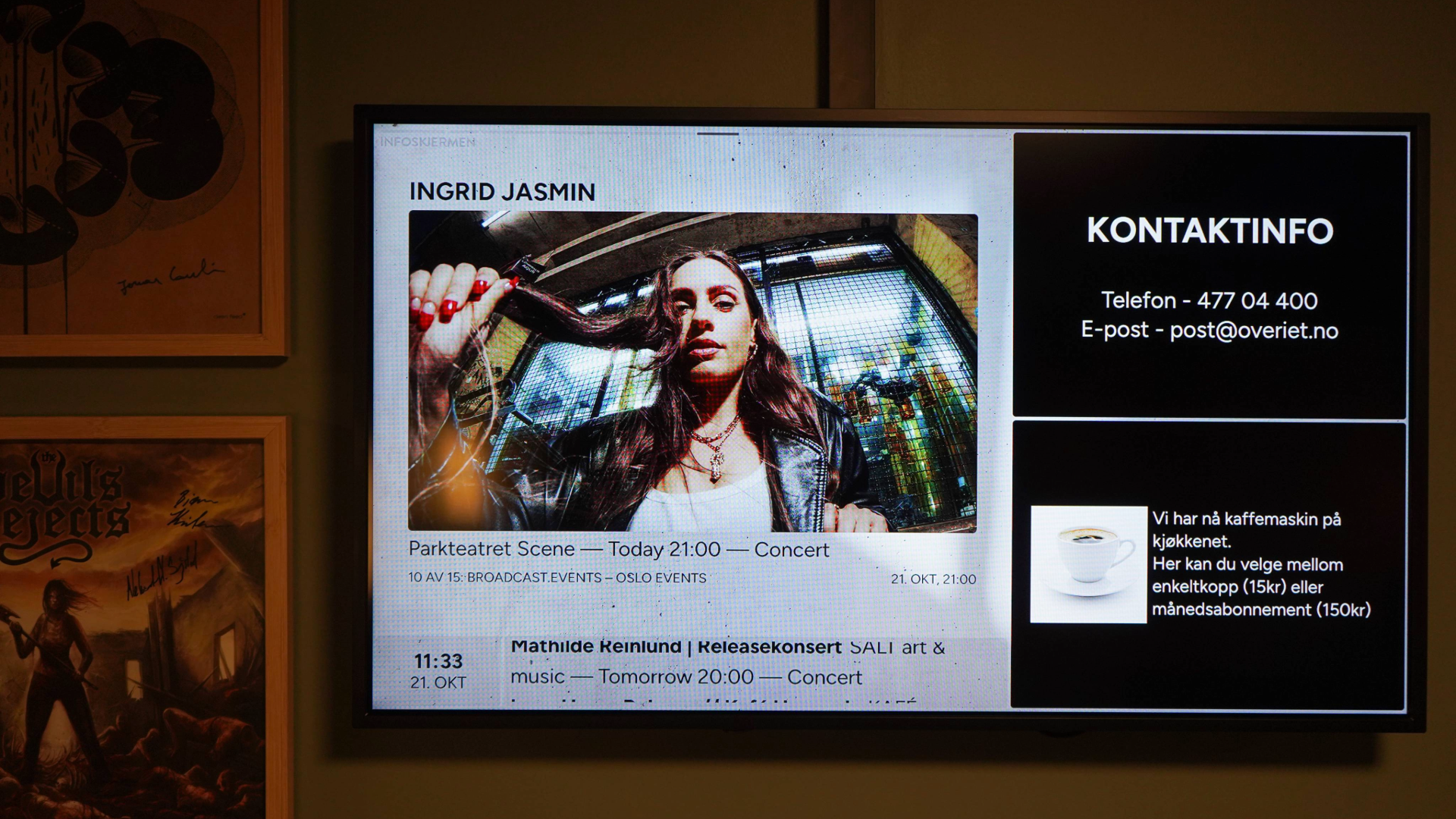 Cover Image for Widget at Øveriet Oslo