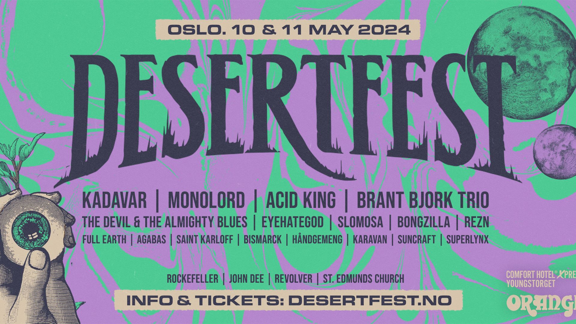 Cover Image for Desertfest Oslo chooses Broadcast as their official festival guide!