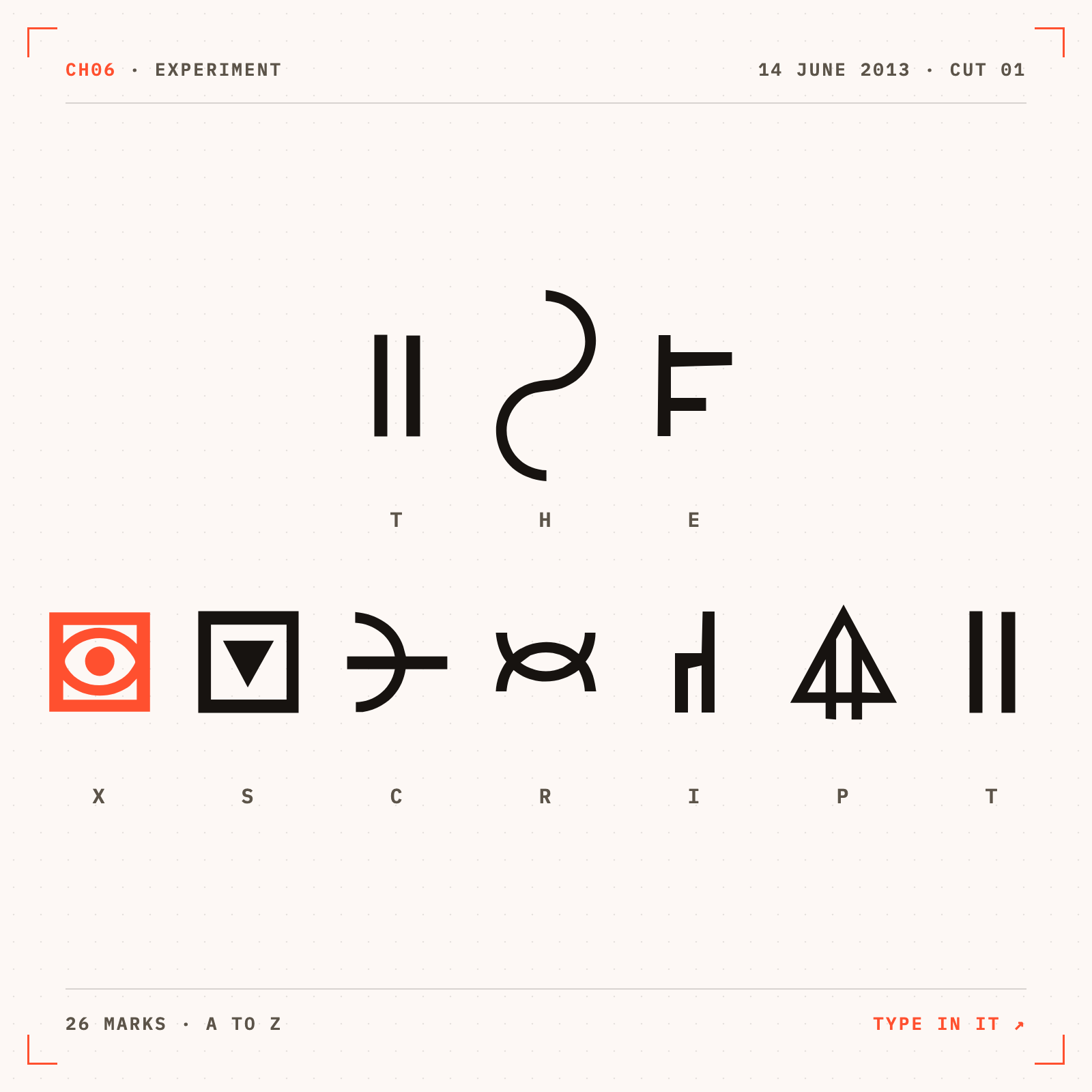 The X Script