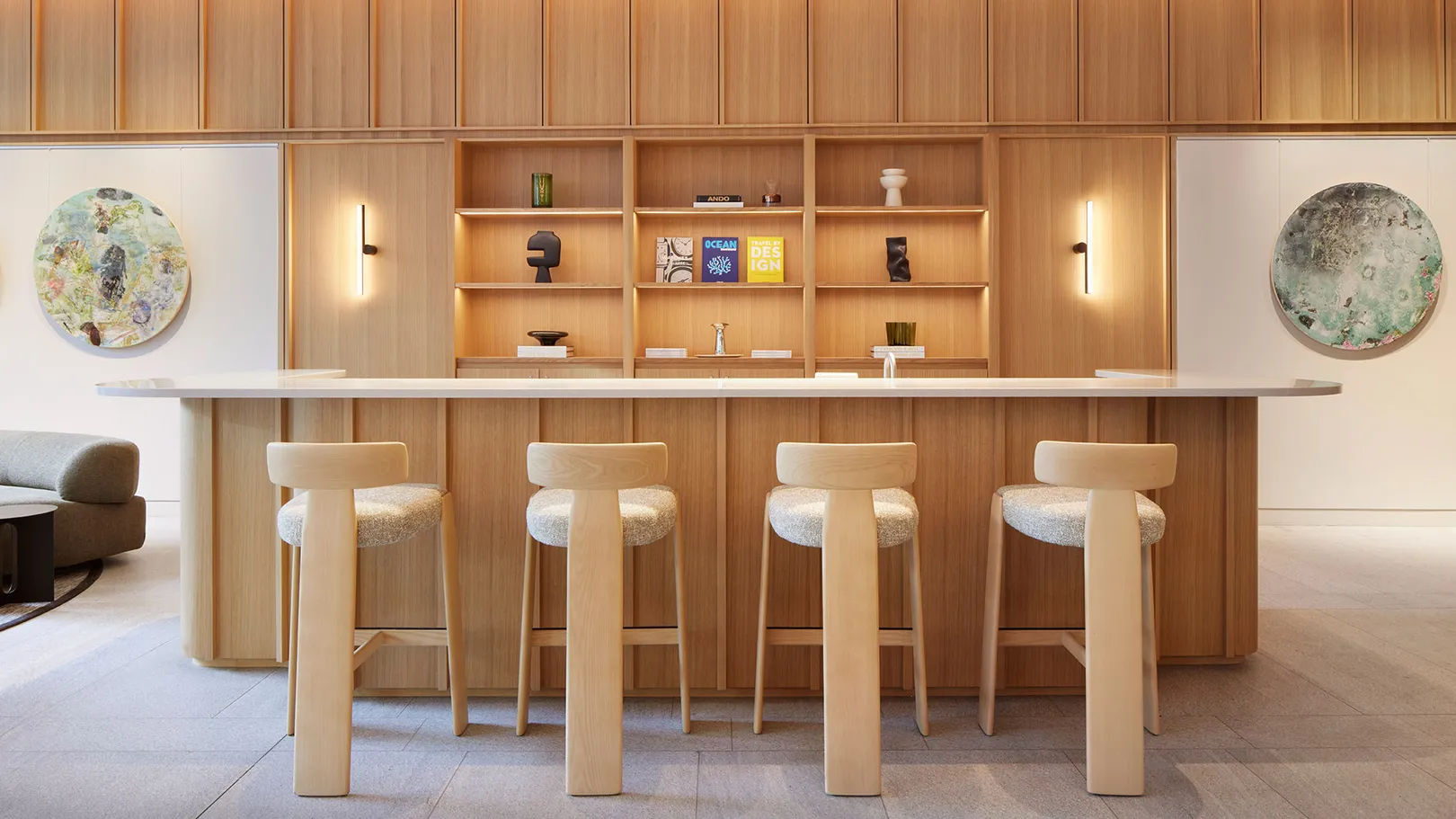 Photograph of the coffee bar