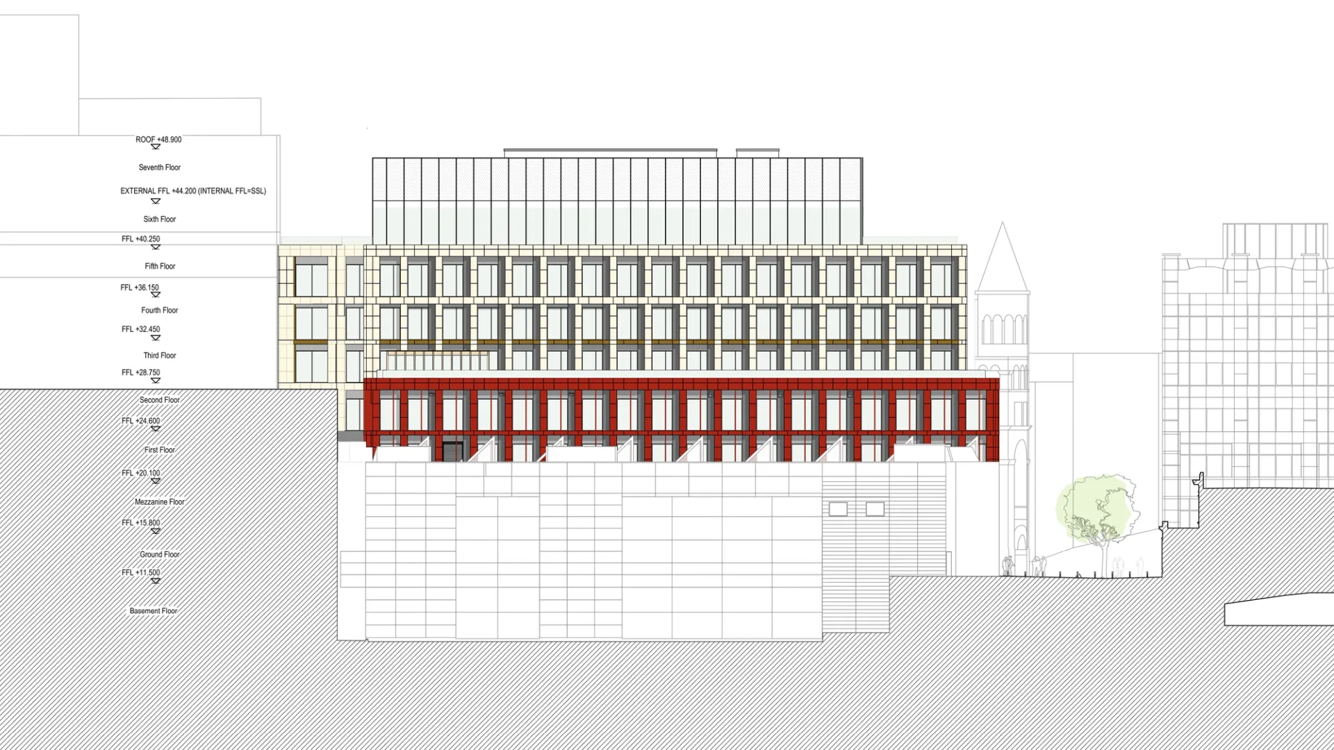 Architectural elevation