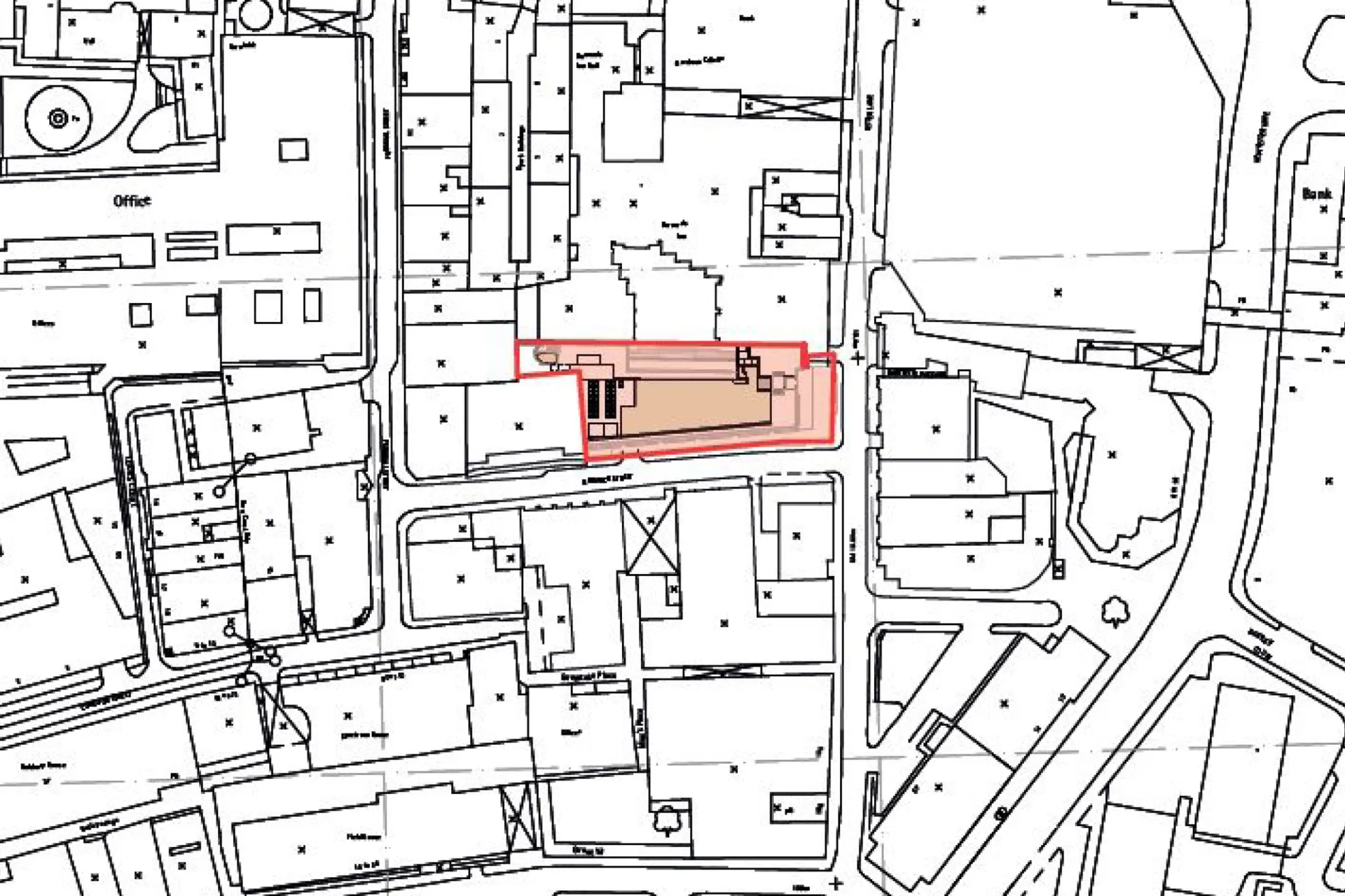 architectural drawing site plan