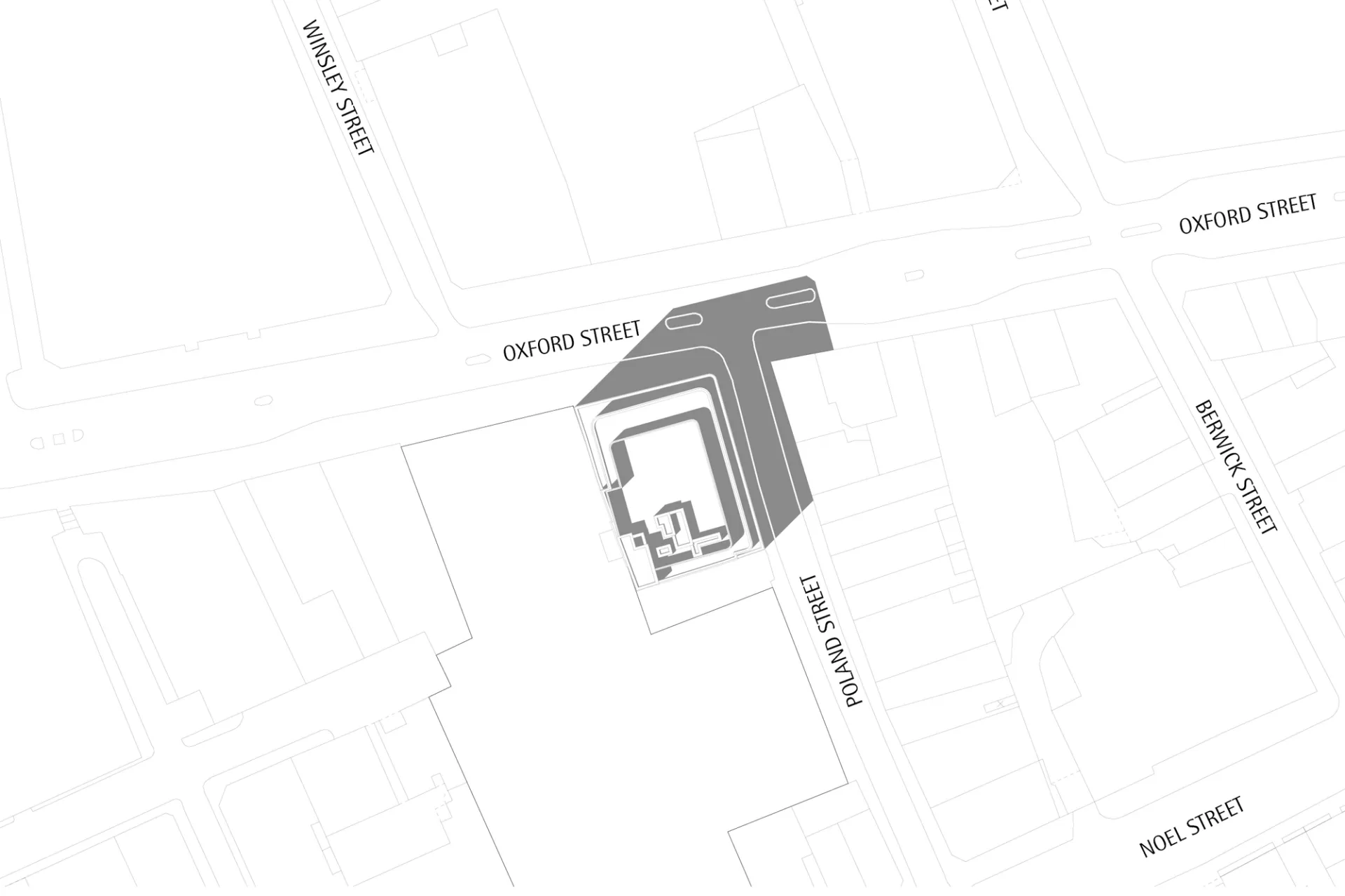 site plan architectural drawing