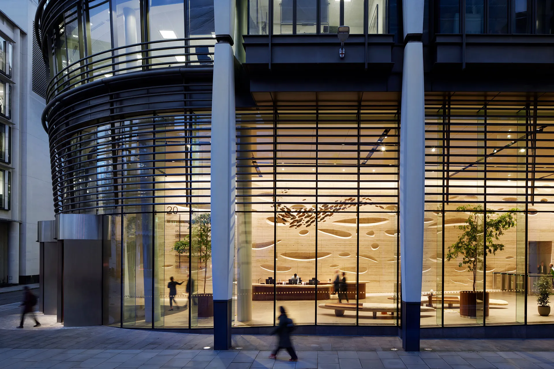 External Façade at night