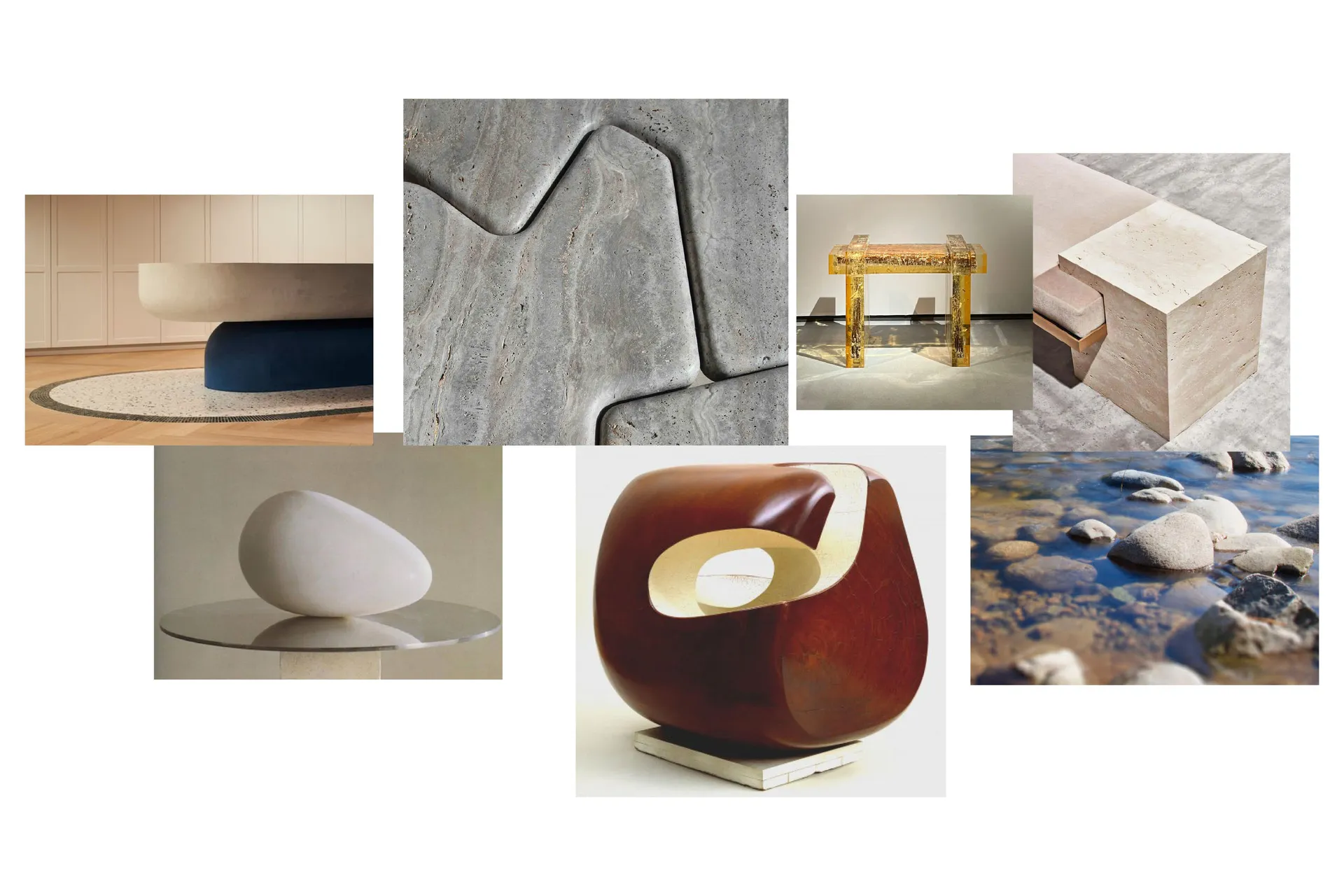 Image of material moodboard